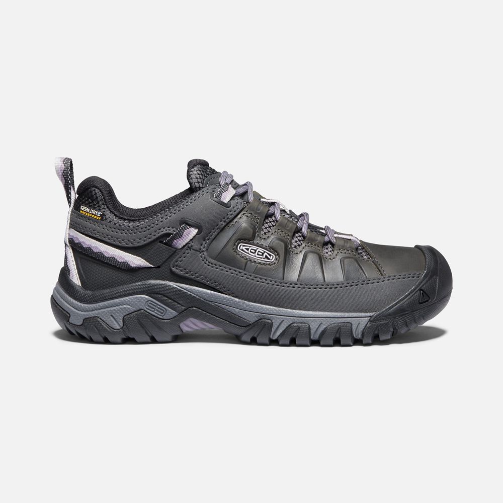 Keen Outdoor Ayakkabı Kadın Siyah - Targhee Iii Waterproof - Türkiye OISQ76591